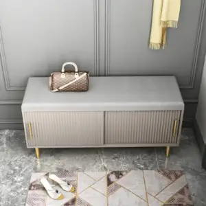 مقعد بنش مع وحدة تخزين