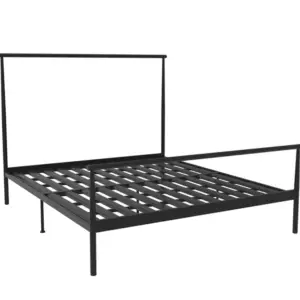 سرير حديد مودرن بسيط