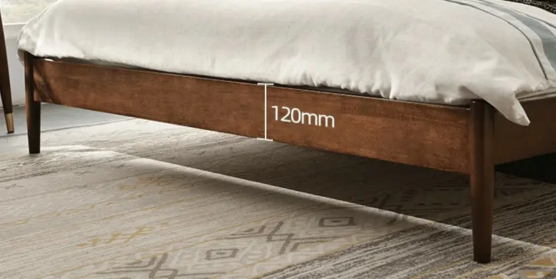 سرير نوم خشب بتصميم جايي