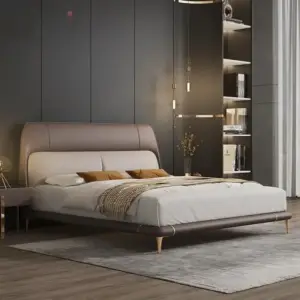 سرير فندق بتصميم عصري