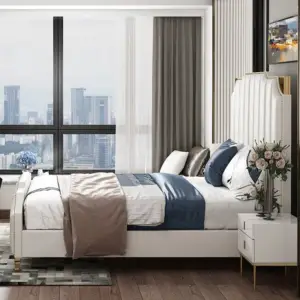 سرير نوم بتصميم كلاسيكي حديث
