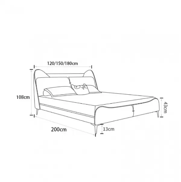 سرير اطفال كبير مودرن