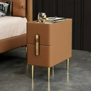 طاولة سرير جانبية بتصميم فاخر