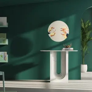 كونسول بسطح رخامي عملي وأنيق