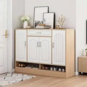 خزانة احذية خشبية فاخرة مودرن