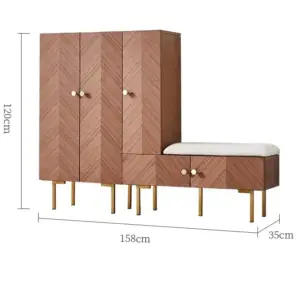 خزانة احذية مع دولاب تخزين