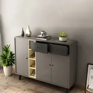 دولاب احذية خشب​ حديثة اسكندنافية