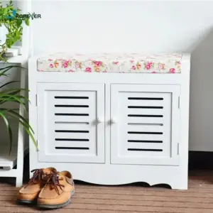 خزانة أحذية من الخشب المتين نمط اوروبى