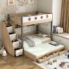 سرير طابقين للاطفال خشبي احدث سرير اطفال 2025