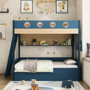 سرير طابقين للاطفال خشبي احدث سرير اطفال 2025