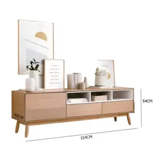 طاولة تلفاز مودرن متعددة الأدراج