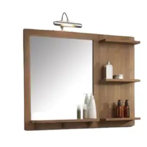 مرأه مع اربع ارفف حائط