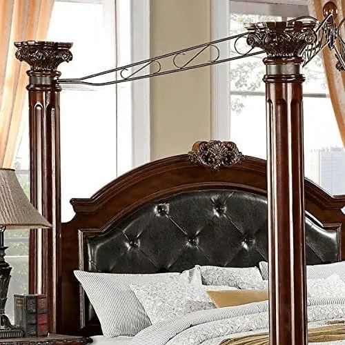 سرير-نوم (8) سرير خشب بني ماندالاي