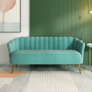 أريكة للاسترخاء على الطراز الاسكندنافي