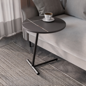 طاولة قهوة دائرية بتصميم فخم