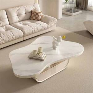 طاولة قهوة فاخرة على شكل سحابة