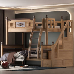 سرير طابقين موردن للاطفال