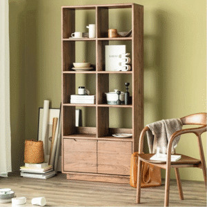 وحدة تخزين كتب بتصميم راقي