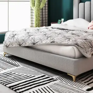 سرير نوم بوحدة تخزين فاخر