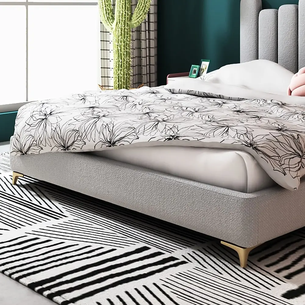 سرير (1) سرير نوم بوحدة تخزين فاخر