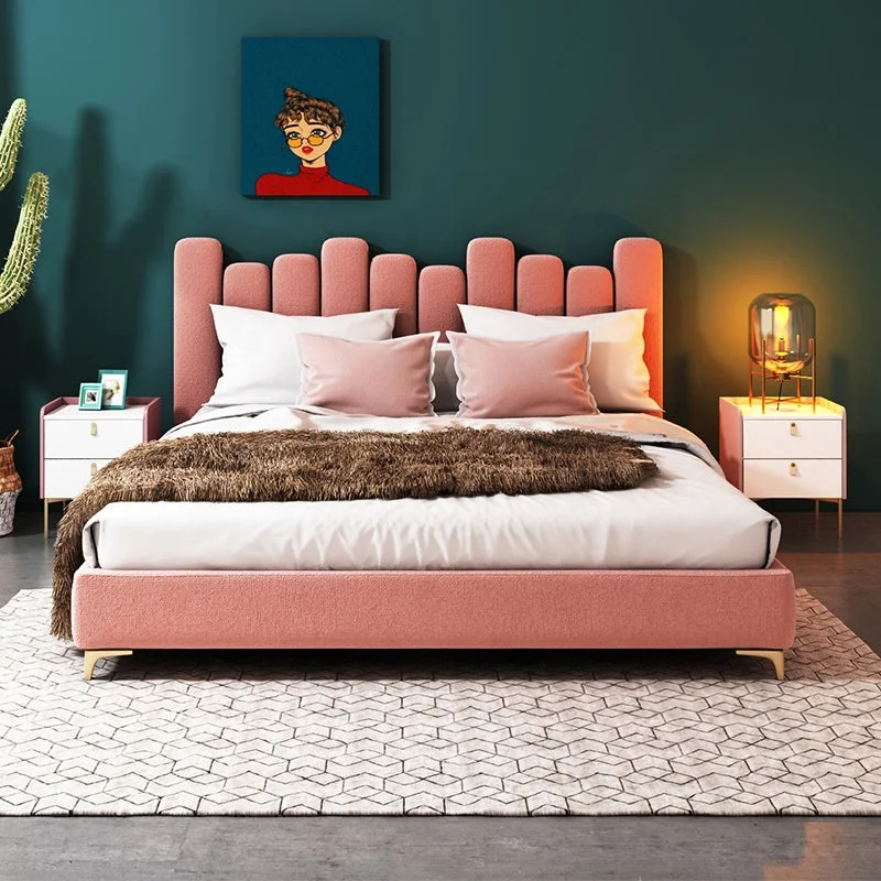 سرير (7) سرير نوم بوحدة تخزين فاخر