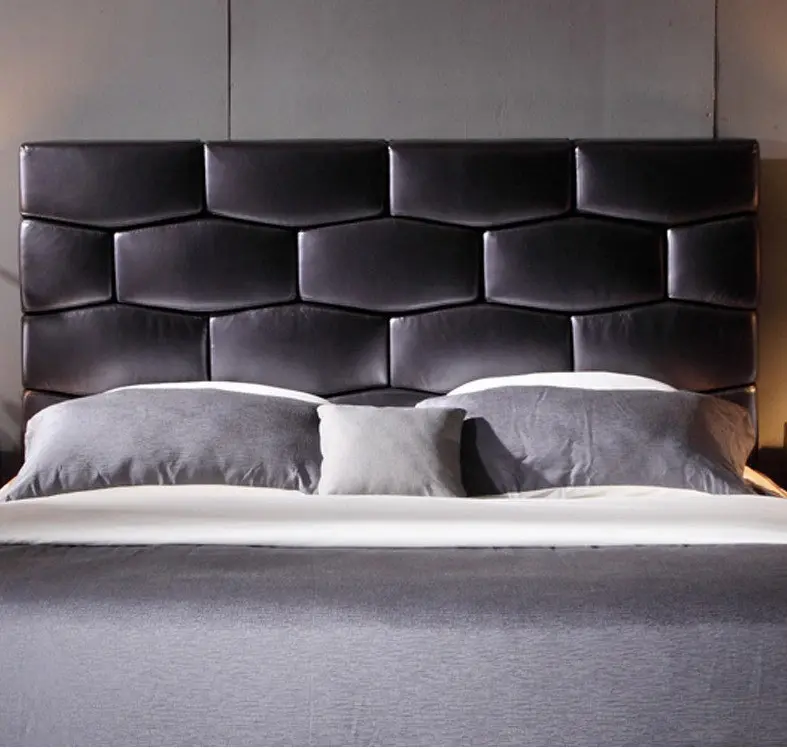 سرير-نوم (2) سرير نوم جلد من تصميم جولينا