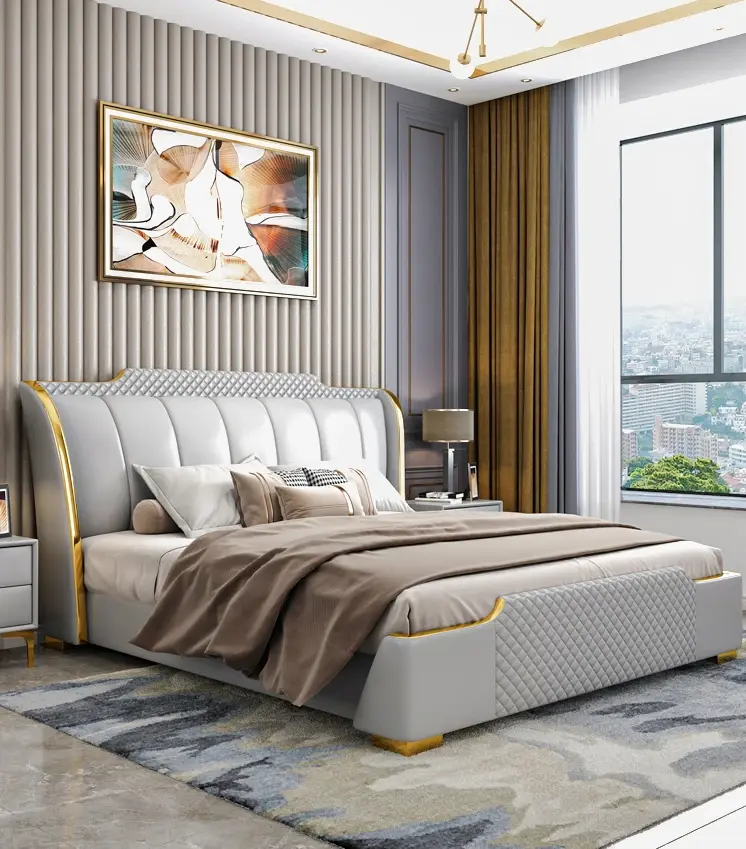 سرير-نوم (5) سرير نوم حديث بتصميم راقي