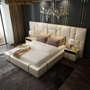 سرير نوم حديث بتصميم فاخر