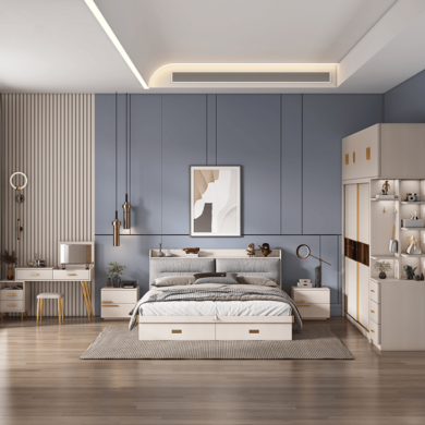 مقاسات السرير المناسب لغرفة النوم